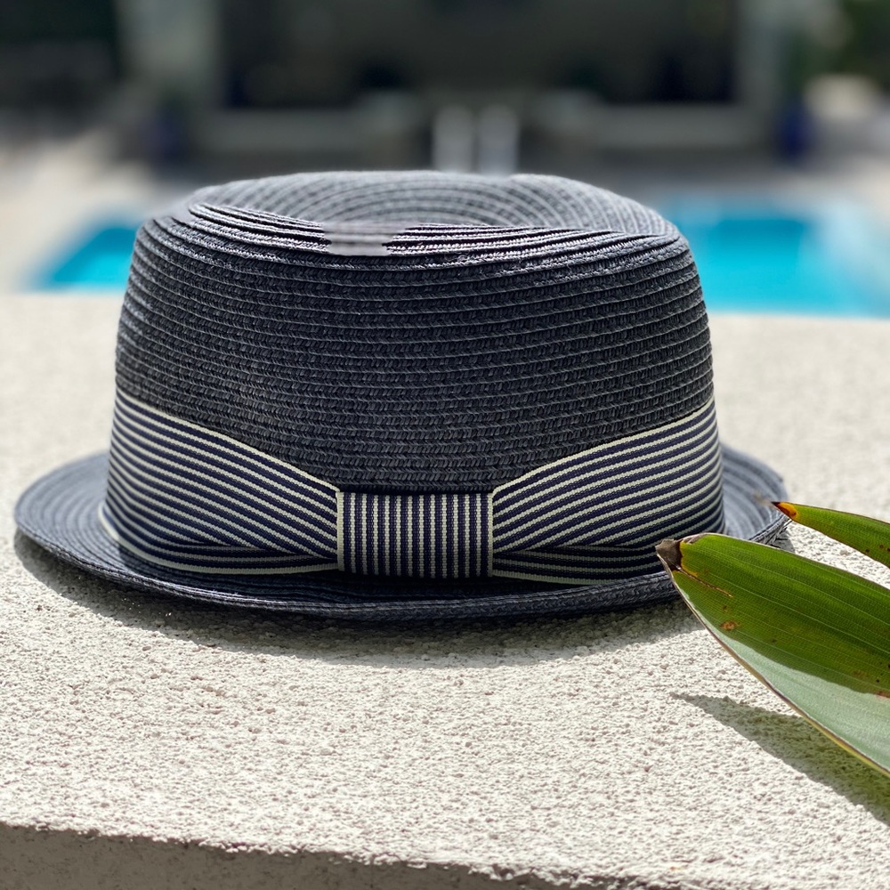 {Banana Republic} Navy Fedora